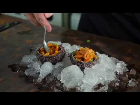 Видео: Дегустейшн. Икра морских ежей.