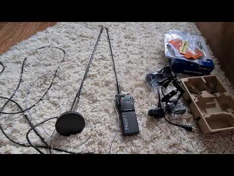 Видео: Рация СИ-БИ Алан-42 портативная  (носимая CB)