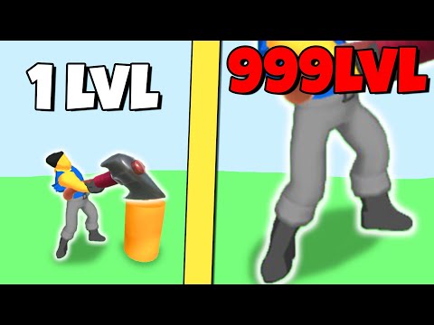 Видео: ЭВОЛЮЦИЯ ДРОВОСЕКА, МАКСИМАЛЬНЫЙ УРОВЕНЬ! | Lumbercraft