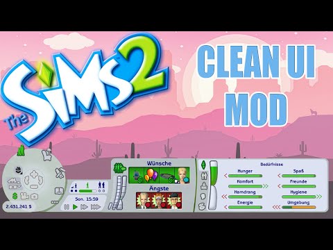 Видео: ЛУЧШИЙ ИНТЕРФЕЙС ДЛЯ СИМС 2 ~ CLEAN UI MOD ~ КАК СКАЧАТЬ И УСТАНОВИТЬ ~ SIMS 2 HUD