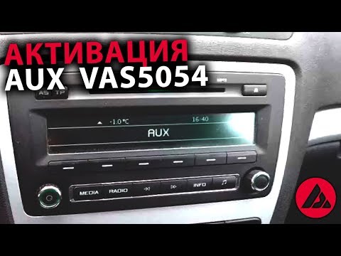 Видео: Активация AUX на SWING. VAS5054. ASP