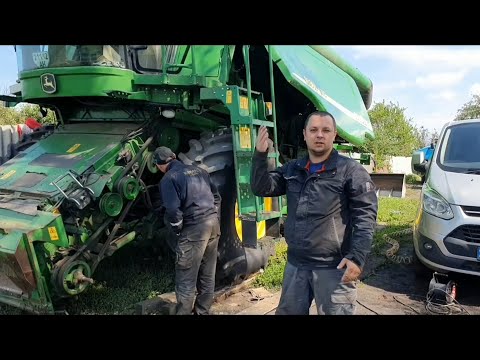 Видео: Обслуговування та усунення несправностей комбайна  John Deere 9780 i CTS