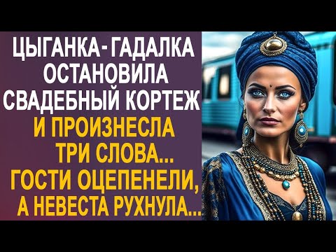 Видео: Цыганка-гадалка остановила свадебный кортеж и произнесла три слова. Гости оцепенели, а невеста...