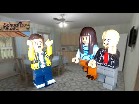Видео: SchoolBoy Runaway LEGO анимация
