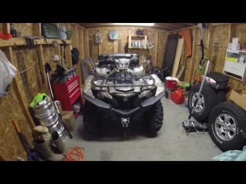 Видео: Установка лебедки Warn 3000 фунтов на Yamaha Grizzly 700 2017 года