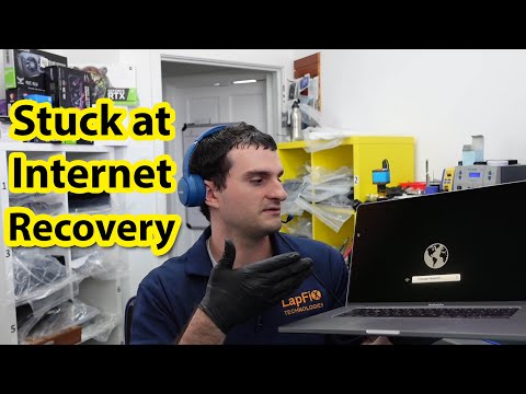 Видео: MacBook Pro 16" 2019 завис при восстановлении через Интернет