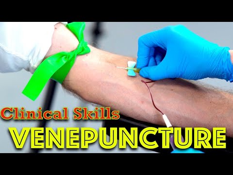 Видео: Венепункции / Флеботомии – клинические навыки – д-р Гилл