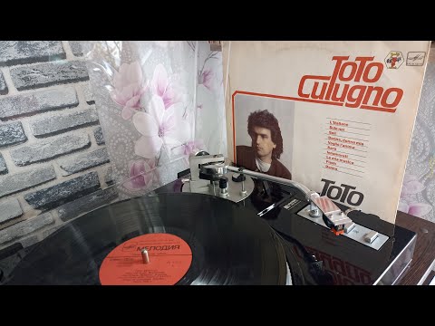Видео: Виниловая пластинка Тото Кутуньо/Toto Cutugno
