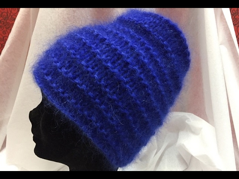 Видео: ШАПКА "БИНИ"  --  ПРОСТОЕ ВЯЗАНИЕ СПИЦАМИ -- мастерская  ОЛЬГИ ПАВЛОВОЙ.