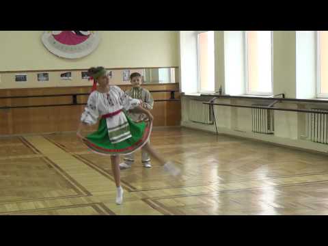 Видео: Поліська полька-соло(Іра Олійник Вадім Боднарюк)