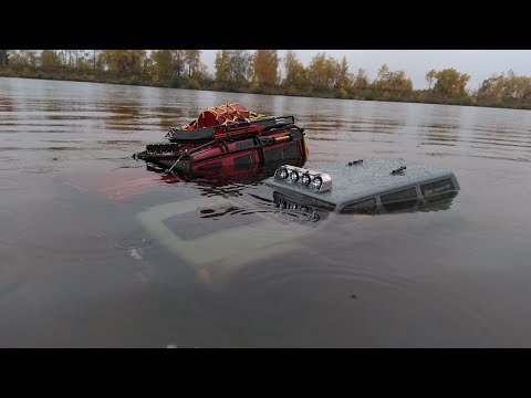 Видео: Сравнительный тест-драйв Traxxas TRX-4 и Axial SCX10-2