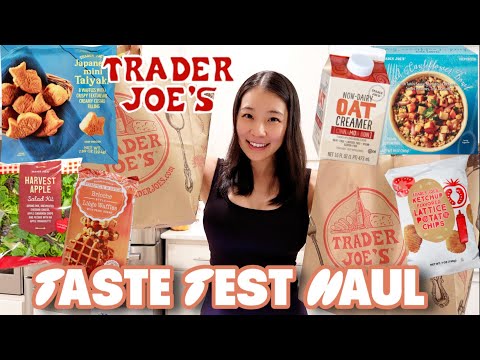 Видео: Дегустационный набор Trader Joe's! Японские тайяки, миска с рисом из цветной капусты, картофельны...