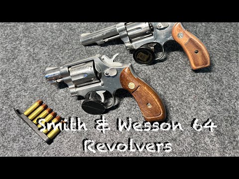 Видео: Мой самый скандальный пистолет! Smith & Wesson, модель 64 — нержавеющая модель 10. Популярен сред...