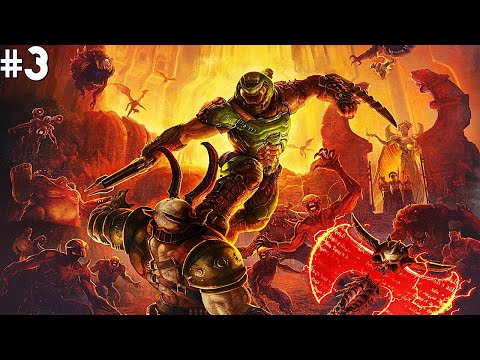 Видео: ЦАРСТВО ТИТАНА. ОТРЫВАЮ БОШКИ ДЕМОНЮГАМ ДАЛЬШЕ ► DOOM 2016 #3
