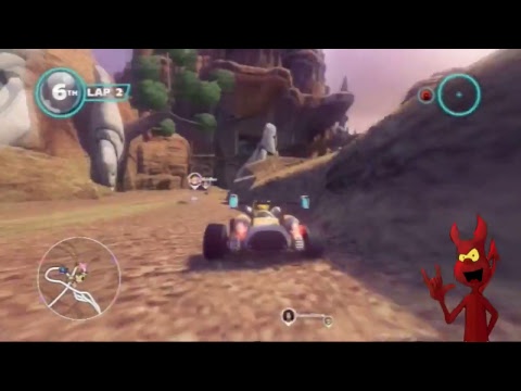 Видео: Тихой сапой #5 - Sonic All Stars Racing Transformed