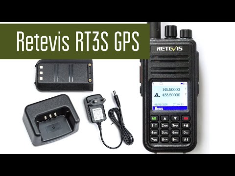 Видео: Retevis RT3S GPS - DMR радиостанция с Recorder-ом. Обзор, программирование, разборка.