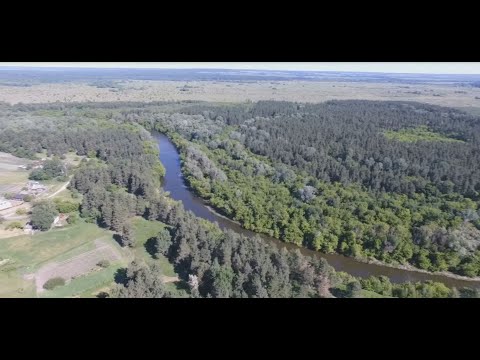 Видео: Бишкінь, Лебединський район Сумської області (DJI Phantom 4)