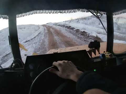 Видео: Морозы пришли, возим от 10/70 на короткую)