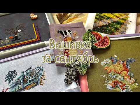 Видео: Вышивка за сентябрь 2025