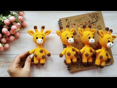 Видео: МАЛЫШ ЖИРАФИК МАСТЕР-КЛАСС / GIRAFFE PATTERN