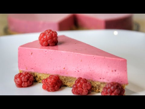 Видео: Малиновый восторг! Торт без выпечки и духовки! Чизкейк с малиной.