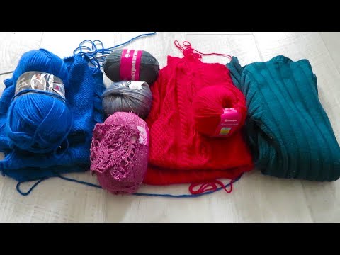 Видео: Любимая пряжа для осенне зимних вещей ч  2