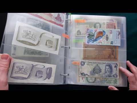 Видео: Коллекция банкнот 🇬🇧 Великобритании, 🇬🇧 Британских территорий, 🇬🇧Британских колоний и немного Африки