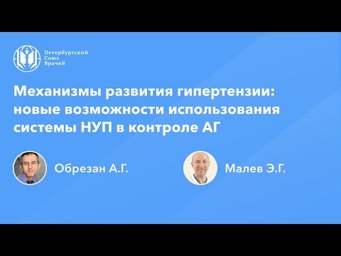 Видео: Механизмы гипертензии: новые возможности системы натрийуретических пептидов в контроле АГ