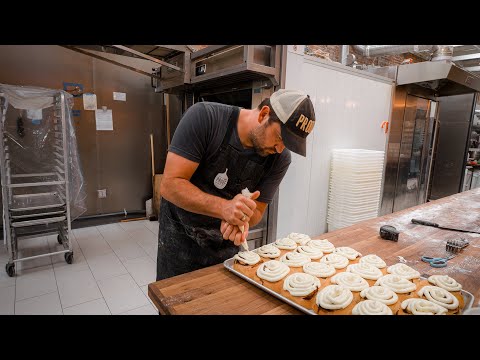 Видео: Пробные булочки с корицей на закваске | Расстойный хлеб