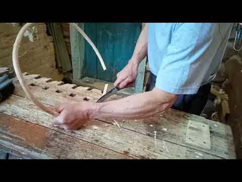 Видео: Замок на деревянном обруче.