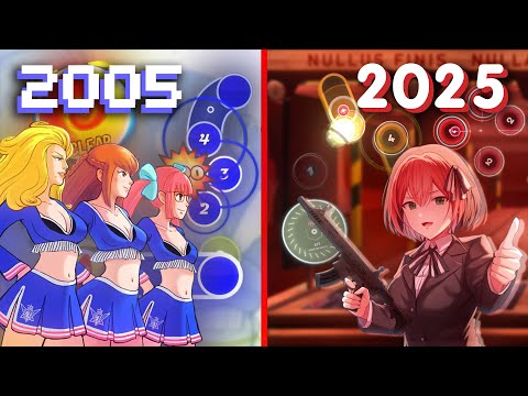 Видео: ЭВОЛЮЦИЯ OSU! ОТ АНИМЕ ДО КИБЕРСПОРТА