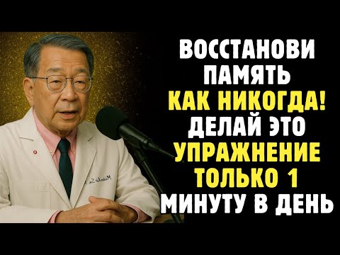Видео: СОВЕТ ЯПОНСКОГО ВРАЧА: ЗАНИМАЙСЯ ВСЕГО ОДНУ МИНУТУ В ДЕНЬ И ПАМЯТЬ СТАНЕТ ОСТРЕЕ!