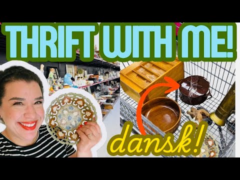 Видео: Декор для дома в стиле середины века | GOODWILL TRIFTHIRING В НЕБРАСКЕ | Видеоблог о бережливости