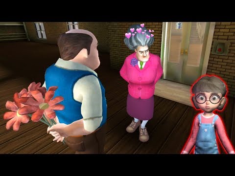 Видео: Злая Бабка Учительница Мисс Ти НАШЛА МУЖА! - Scary Teacher 3D