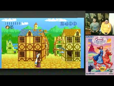 Видео: Прохождение Красавица и Чудовище на Sega