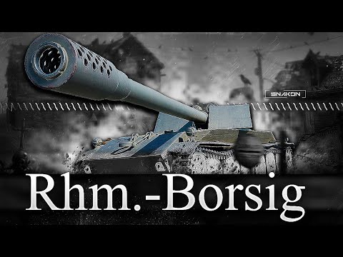 Видео: Rhm.-Borsig Waffenträger - Как танк ?