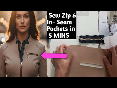 Видео: Секрет ПРО-Портного: Как Сшить ИДЕАЛЬНЫЙ Карман на Молнии и Невидимый Карман в Шве (Мастер-класс)