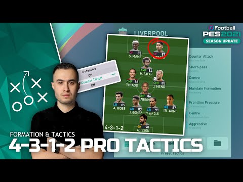Видео: PES 2021 | Профессиональная тактика 4-3-1-2