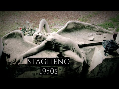 Видео: Город мёртвых: галлереи 1950гг кладбища Staglieno