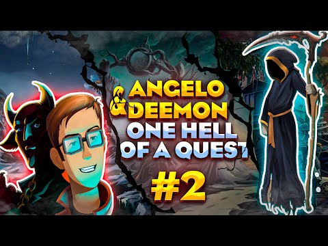 Видео: ПРОДОЛЖАЕМ ПУТЕШЕСТВОВАТЬ ПО АДУ ➤ ANGELO & DEEMON: ONE HELL OF A QUEST #2