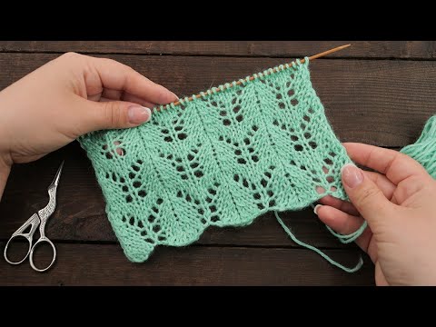 Видео: Летний ажур Y спицами