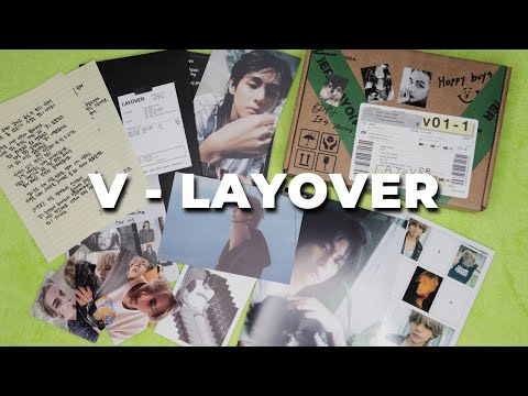 Видео: V - Layover распаковка альбома Kim Taehyung of BTS - Layo(v)er один из лучших альбомов 2023 года