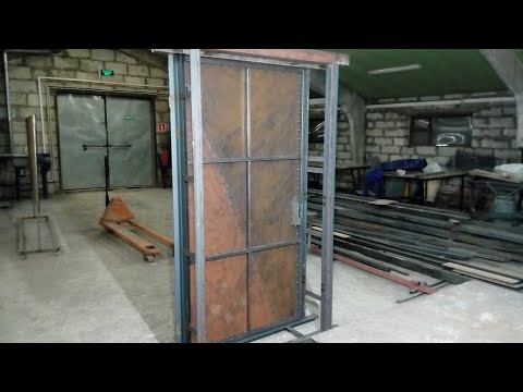 Видео: Как сварить железную дверь.Цены на материал в описании