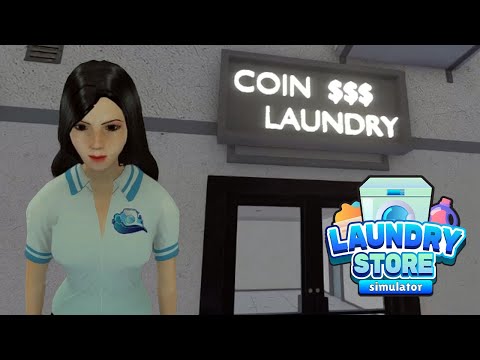 Видео: Работница Эллен - Laundry Store Simulator #2 Прохождение