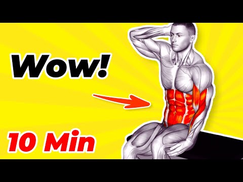 Видео: ➜ 10-МИНУТНЫЕ Упражнения на стуле для сжигания жира на животе ➜ Сжигайте калории сидя