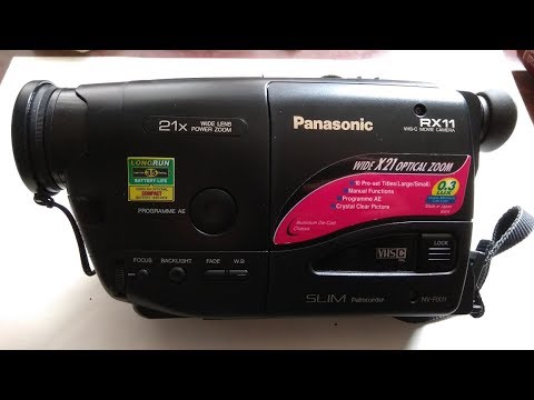 Видео: Обзор видеокамеры Panasonic NV-RX11