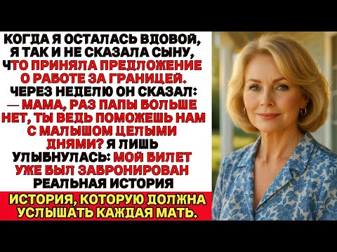 Видео: — Мама, раз папы больше нет, ты ведь будешь сидеть с малышом целыми днями?Я улыбнулась: нет, у меня