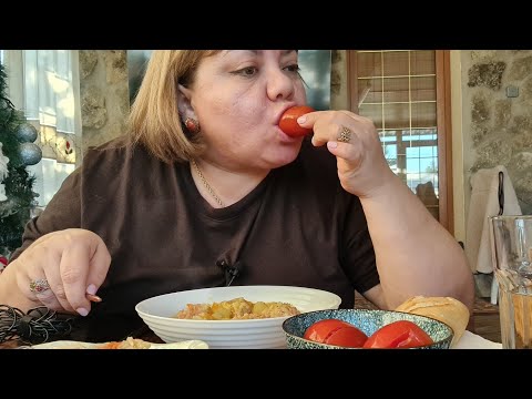 Видео: МУКБАНГ💥 ТЕФТЕЛЬКИ С ГОВЯДИНЫ💢 MUKBANG HE ASMR #мукбанг #mukbang #asmr
