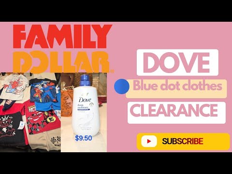 Видео: Family Dollar-Blue 🔵 одежда, Dove, распродажа и скидки
