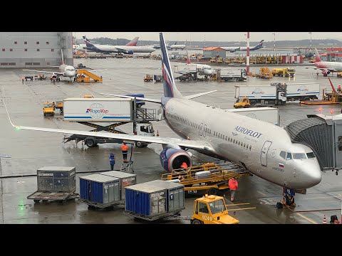 Видео: Аэрофлот | Перелет  Москва (Шереметьево) - Красноярск SU1486